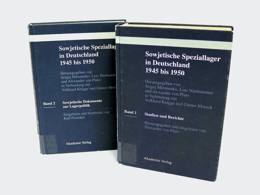 Titel „Die sowjetischen Speziallager in Deutschland 1945 bis 1950“ Veröffentlichungen